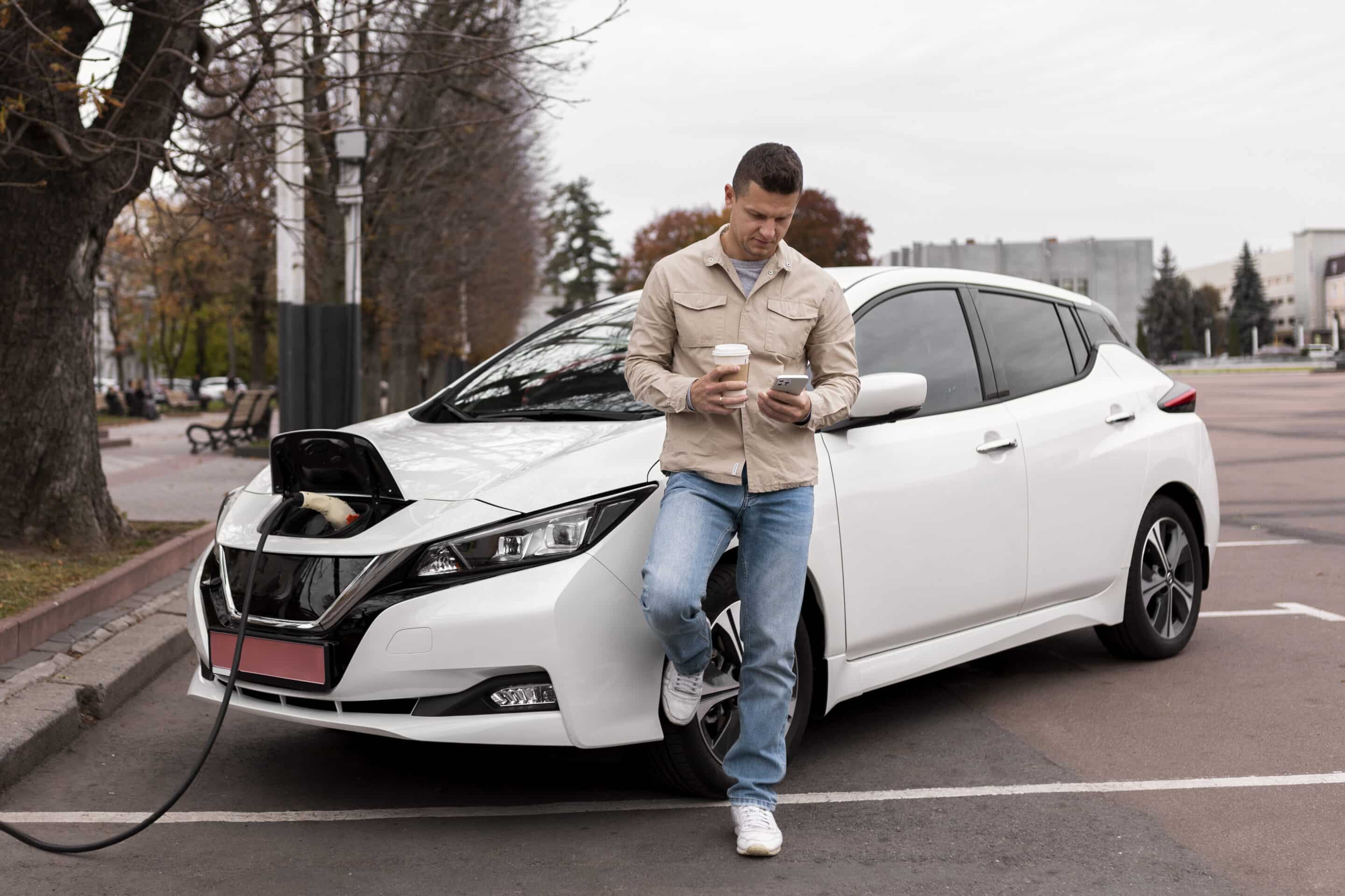 close-up-new-electric-car