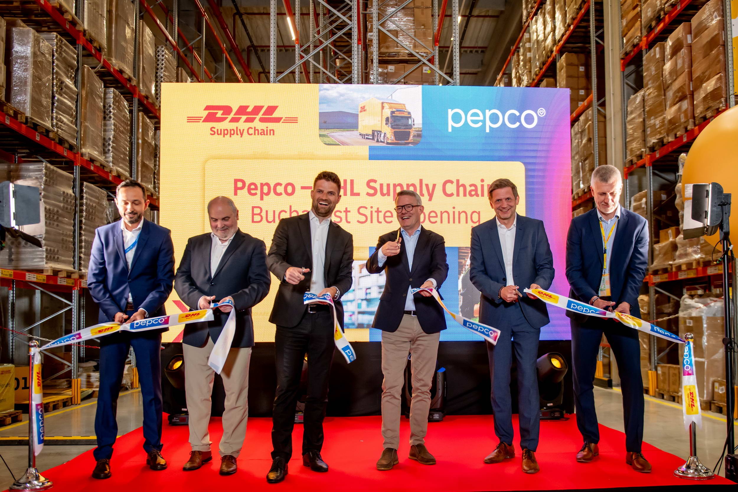 Opening Ceremony – DHL and Pepco – Romania